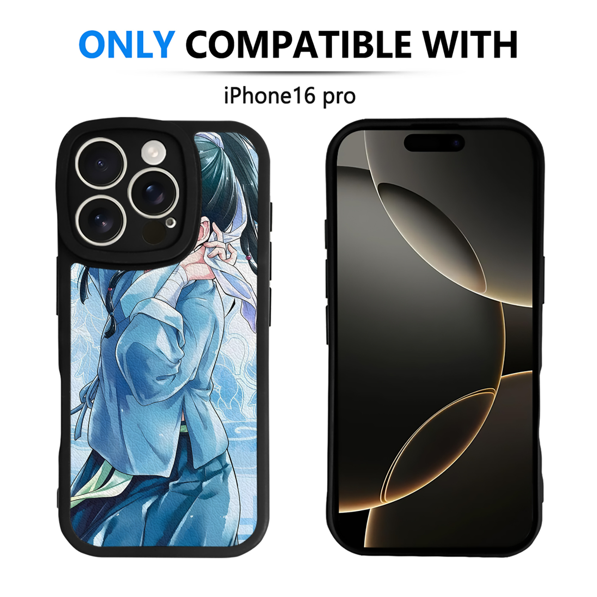 （画像用） 薬屋のひとりごと The Apothecary Diaries 【iPhone 16シリーズ対応】シリコンスマホケース（レザー調） 材質：シリコン